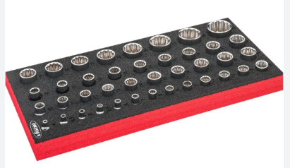 [V7520] VIGOR V7520 Jeu de douilles à 12 pans ∙ 42 pièces