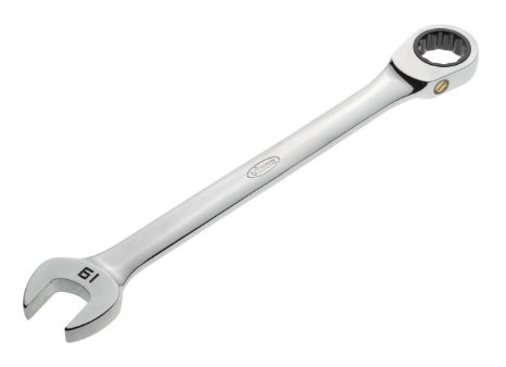 [V1030] VIGOR V1030 Clé mixte à cliquet ∙ longue ∙ taille 19 mm