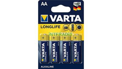 [LR06LLVARTA] Varta-Longlife-LR06 (AA) (blister de 4)