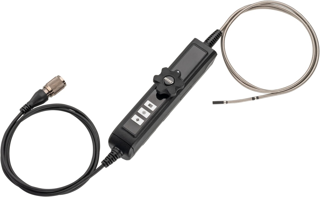 [4812-23AF] HAZET - Sonde articulée HD 180° ∙ ⌀ 3,9 mm ∙ caméra frontale