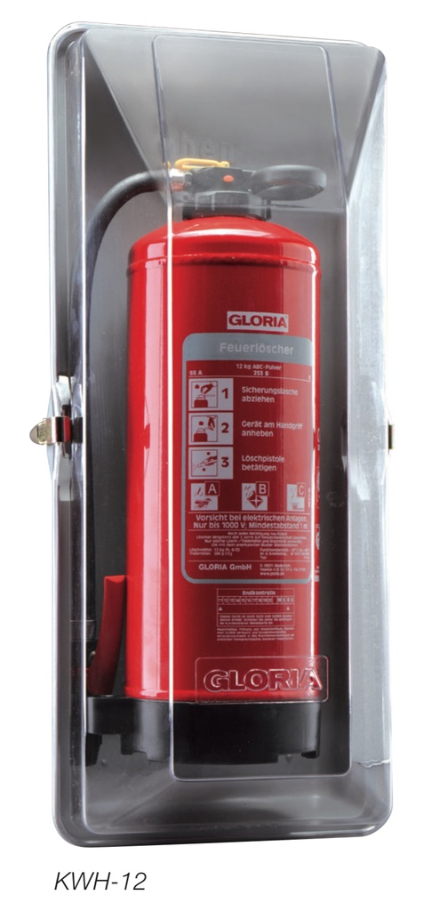 [002520.0000] GLORIA Feuerlöscher-Schutzhaube KWH-12 * BOITE POUR EXTINCTEUR 800x360x220 M.EXT 760X310X210 M.INT