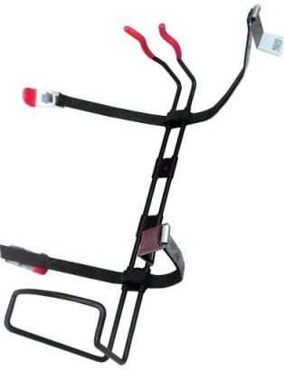 [0092B] [⚠Déstockage] FEUERLOESCHER-WANDHALTERUNG MIT 2 SPANNBAENDER FUER 2KG FEUERLOESCHER - ATTACHE POUR EXTINCTEUR 2KG