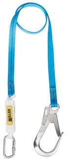 [1013430] LONGE ANTICHUTE TITAN LG. 2 M  AVEC 1 MOUSQUETON AVIS + 1 MOUSQUETON OUVERTURE 65 MM (PIECE)