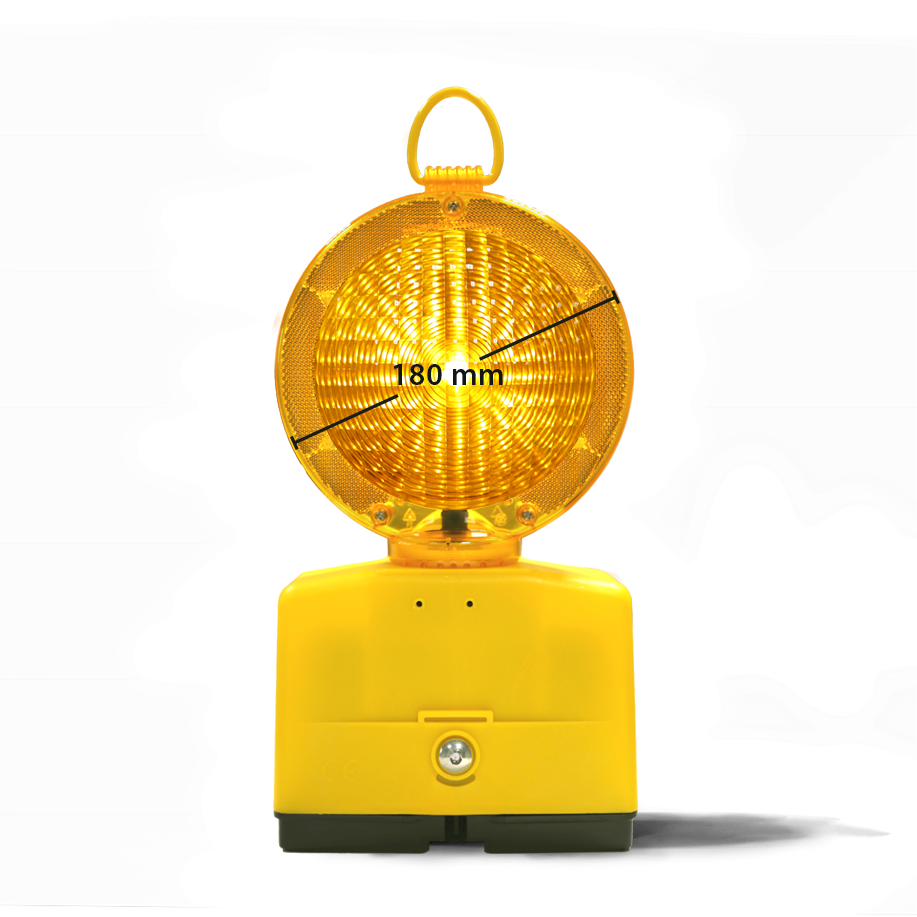 [111520-51] [⚠Déstockage] WARNLEUCHTE NITRA-LED GELB ZWEISEITIG NUR BLINK/DAUERLICHT MIT HALTER (PIECE)