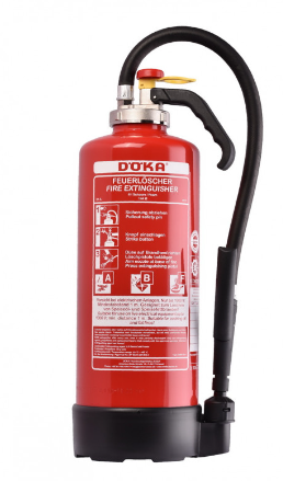 [1416-0000] FEUERLOESCHER 12KG PULVER Gi12BS / EXTINCTEUR POUDRE CLASS ABC 55A/233B/C, 15/15LE DOEKA VAL 20 ANS