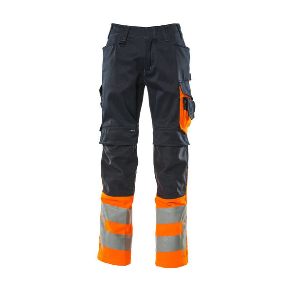 [15679-860-01017TC51] [⚠Déstockage] PANTALON MASCOT HIVER LEEDS MARINE/JAUNE FLUOR. (PIECE)
