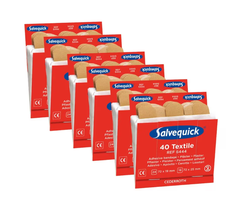 PFLASTER STRIPS 6 EINSAETZE 24 + 16 PFLASTER ELASTISCH (PIECE)