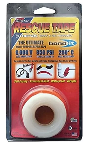[210499] [⚠Déstockage] RESCUE TAPE 25 MM BREITE WEISS, LAENGE 3,65 M (ROULEAU)