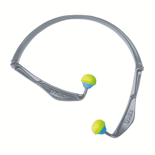 [2125.344] 2125344 - Bouchons d'oreille uvex x-fold  vert SNR 26 dB Pointures S, M, L (Boîte de 5paires)