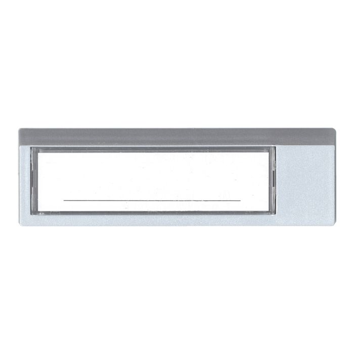 [4313412] [⚠Déstockage] PORTE NOM DE PORTE PALIERE GRIS (PIECE)