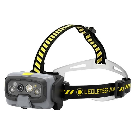 Ledlenser HF8R WORK - lampe frontale - rechargeable 1600 lumen - IP68 - batterie frontale - focus digital - faisceau adaptif - bluetooth (PIECE)