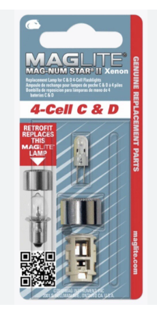 [LMXA401] [⚠Déstockage] 4 C+D CELL AMPOULE XENON (BLISTER)