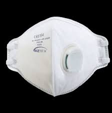 [P351WHR] P351 - MASQUE FFP3 PLIABLE AVEC VALVE * 20 PIECES * (BOITE)