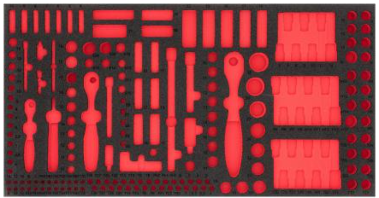 [V4521] VIGOR V4521 - Garniture en mousse souple, vide
