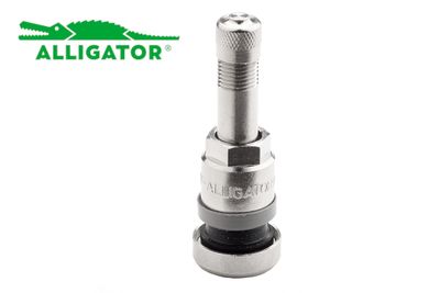 [9512583] [⚠Déstockage] Valve alu pour voitures sportives grise < 315 km/h longueur 47mm