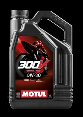 [112545Motul] Motul 300V FL ROAD RACING 0W-30 4L