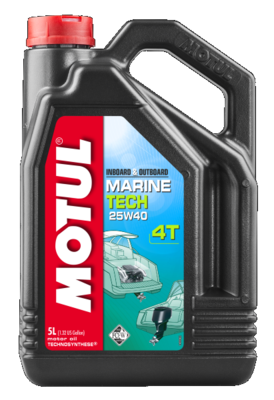 [107716Motul] Motul MARINE TECH 4T 25W40 5L