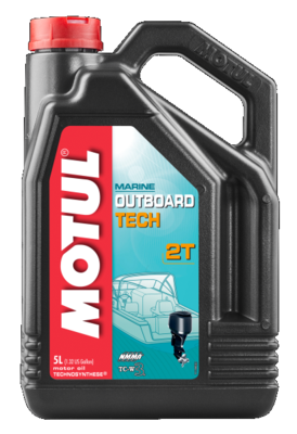 [101728Motul] Motul OUTBOARD TECH 2T 5L