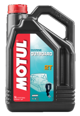 [101734Motul] Motul OUTBOARD 2T 5L