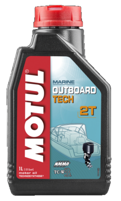 [102789Motul] Motul OUTBOARD TECH 2T 1L