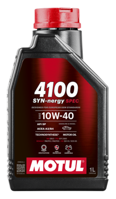 [112890Motul] Motul 4100 SYN-nergy SPEC 10W-40 1L