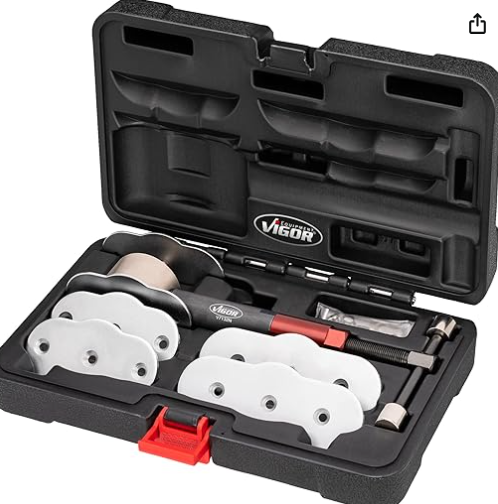 VIGOR V7132N Jeu d'outils pour pistons de freins ∙ hydraulique ∙ 8 pièces