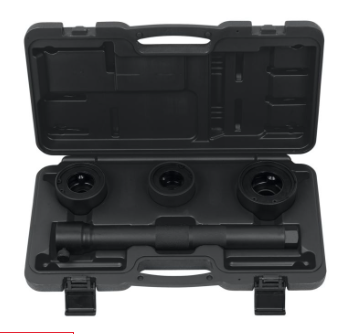 KSTools 150.1125 Coffret clés et embouts pour rotules axiales, 4 pièces