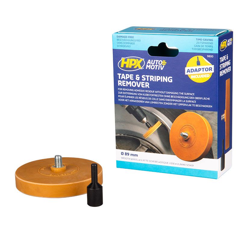 [1832022] HPX Gomme enlève adhésifs y.c. axe max 4000rpm