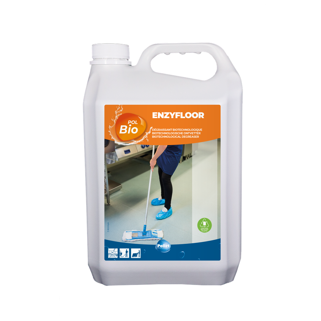 [2104358] POLBIO ENZYFLOOR (2 x 5L) Entretien bactériologique des sols