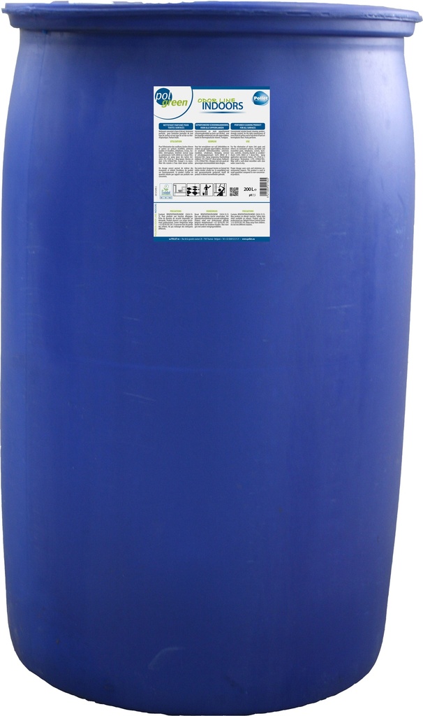[2112495] POLGREEN ODOR LINE INDOORS (200L) Nettoyant détartrant écolabellisé, ultra concentré, pour l'environnement sanitaire
