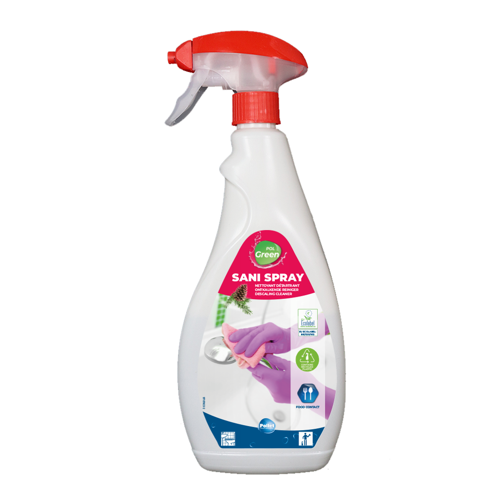 [2102641] [2102641] POLGREEN SANI SPRAY ( 750ML) Détartrant sanitaire en prêt à l'emploi