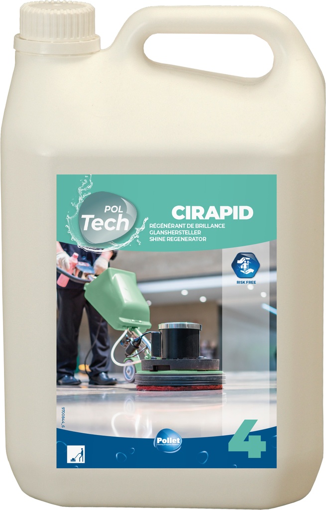 [2700658] POLTECH CIRAPID (2 x 5L) Sprya méthode pour recharger les sols lino ou pvc