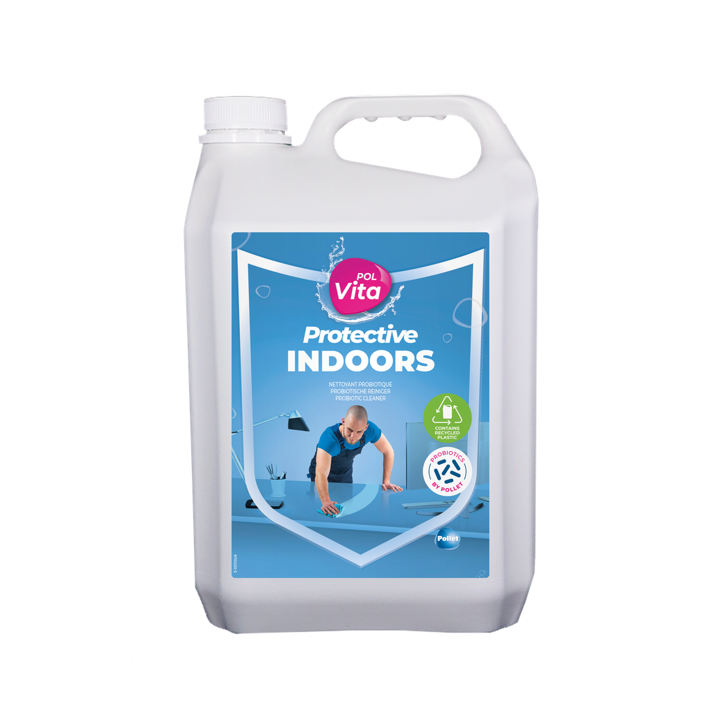 [2290758] [2290758] POLVITA PROTECTIVE INDOORS ( 5 L) Détergent Surfaces et vitres Probiotique protecteur concentré