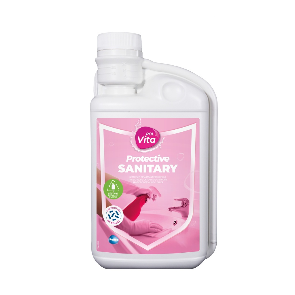[2290644] POLVITA PROTECTIVE SANITARY (6 x 1L) Détartrant Probiotique protecteur concentré