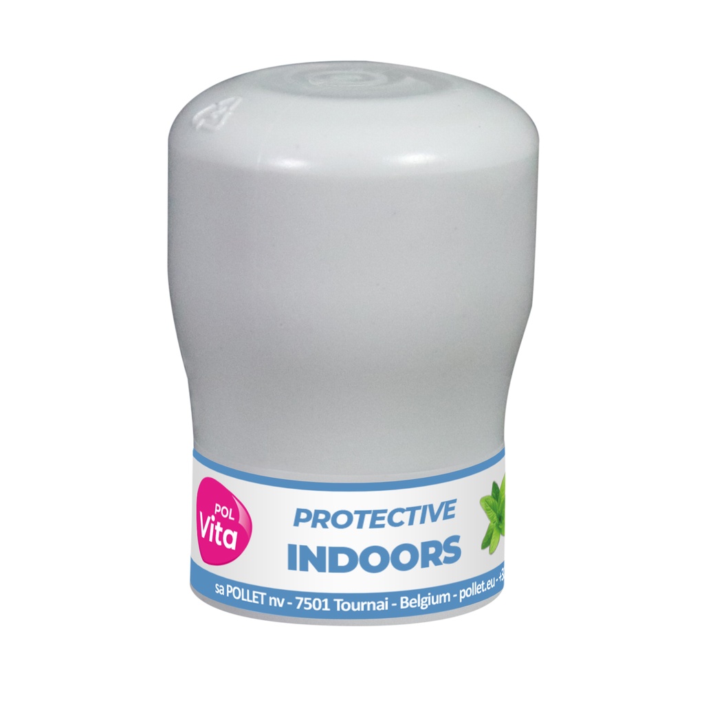 [2100278] POLVITA PROTECTIVE INDOORS CAPS 4 X 4 CAPS Détergent surfaces et vitres proniotique protecteur 