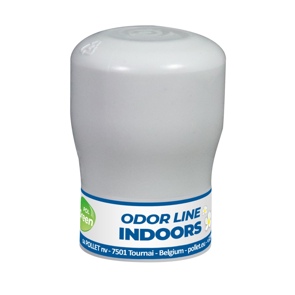[2100478] POLGREEN ODOR LINE INDOORS - CAPS (30ML) 16 CAPS Nettoyant écolabellisé neutre, pour le nettoyage et l'entretien manuel des sols brillants et des surfaces modernes