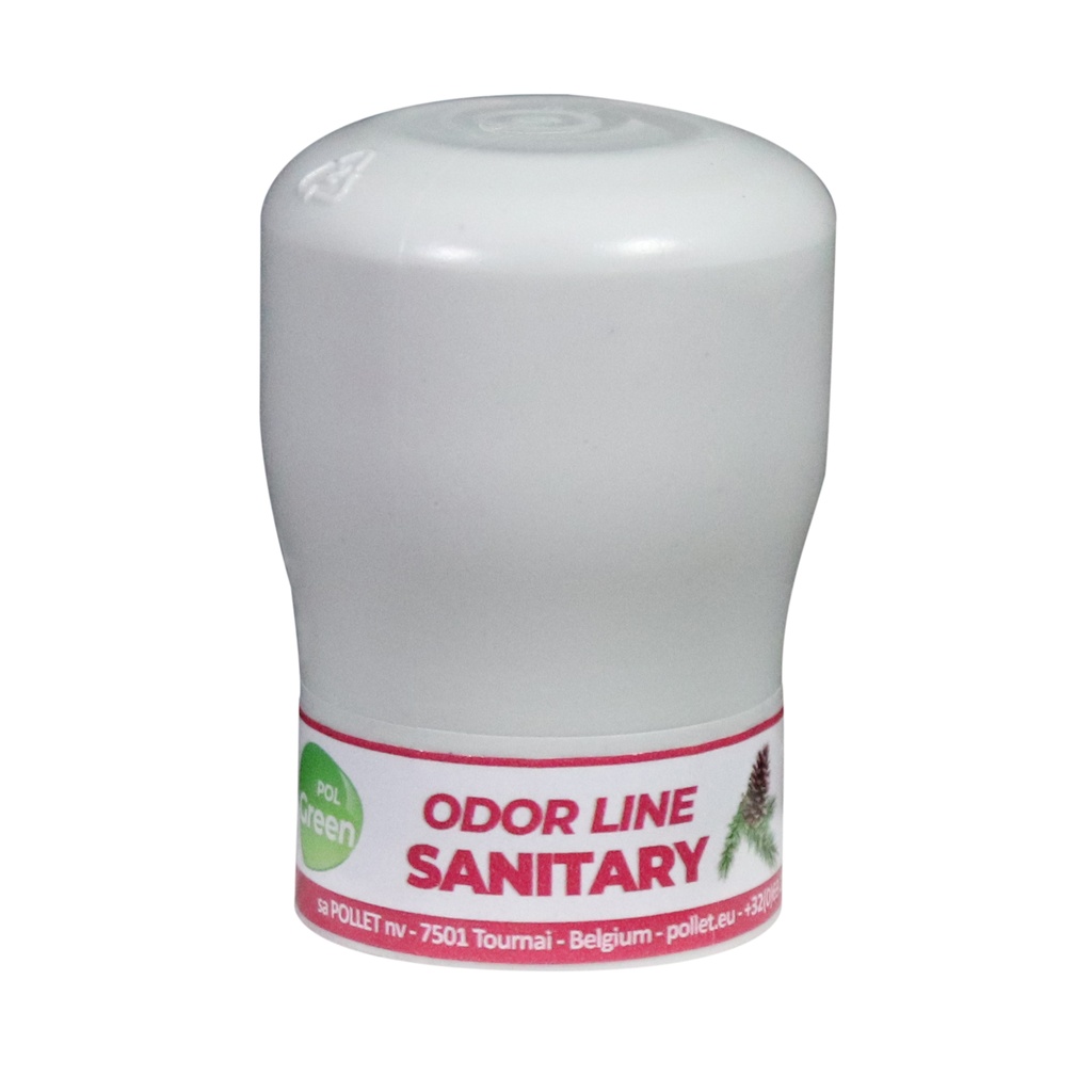 [2100578] POLGREEN ODOR LINE SANITARY - CAPS (30ML) 16 CAPS Nettoyant détartrant écolabellisé, pour l'environnement sanitaire