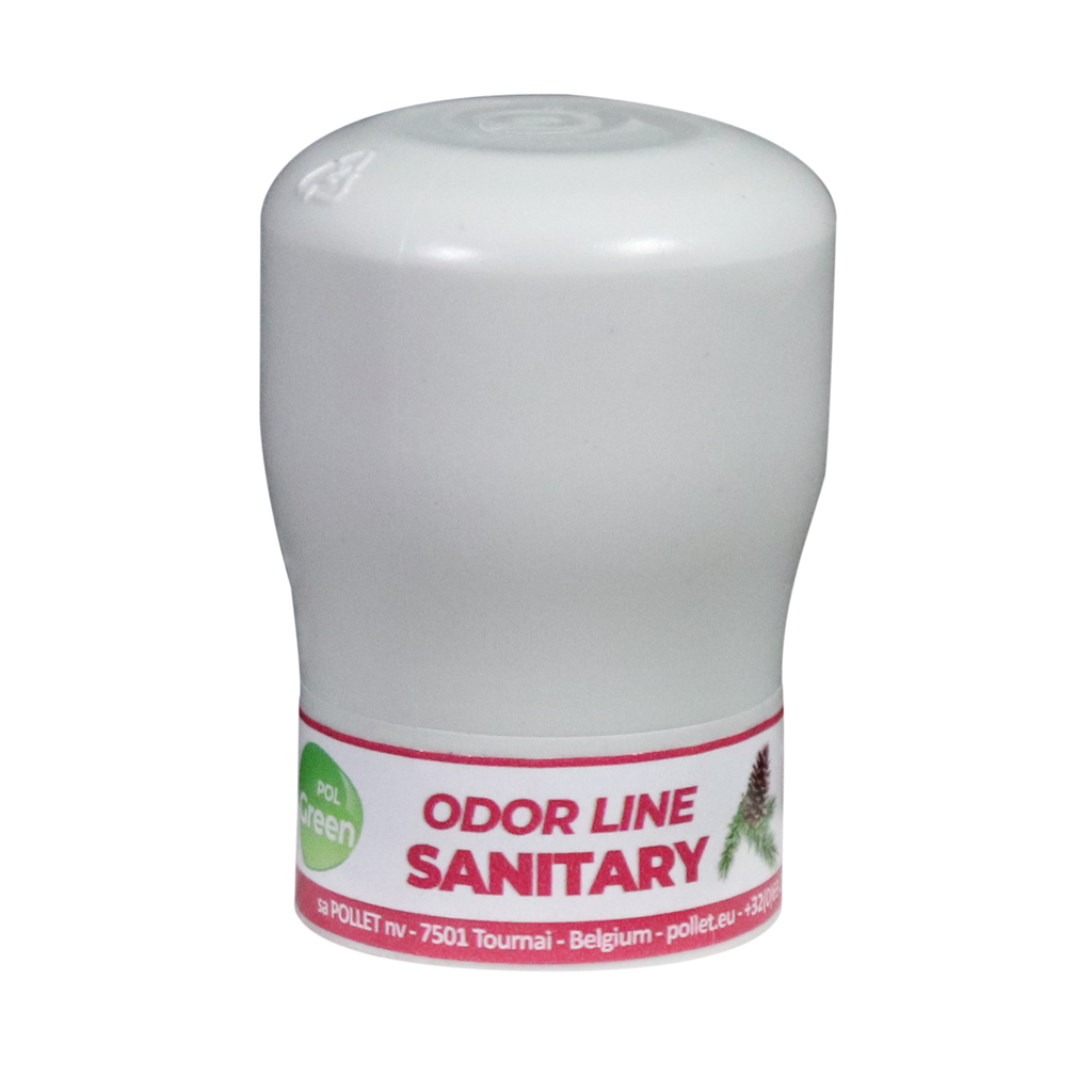 [2100266] POLGREEN ODOR LINE SANITARY - CAPS (30ML) 80 CAPS Nettoyant détartrant écolabellisé, pour l'environnement sanitaire