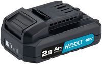 [9500-025] HAZET - Pack de batterie rechargeable Li-Ion ∙ L x l x h : 120 mm x 75 mm x 50 mm