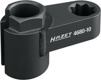 [4680-10] HAZET - Carré creux à 8 pans 1/2 pouce (12,5 mm) Douille pour sondes d'échappement ∙ à 6 pans extérieurs ∙ Taille 20 mm ∙ Longueur : 66 mm