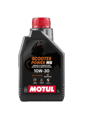 [105936Motul] Motul SCOOTER POWER 4T 10W30 MB 1L D38
