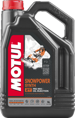 [108210Motul] Motul SNOWPOWER SYNTH 2T 4L