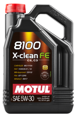 [112781Motul] Motul 8100 X-CLEAN FE 5W-30 5L
