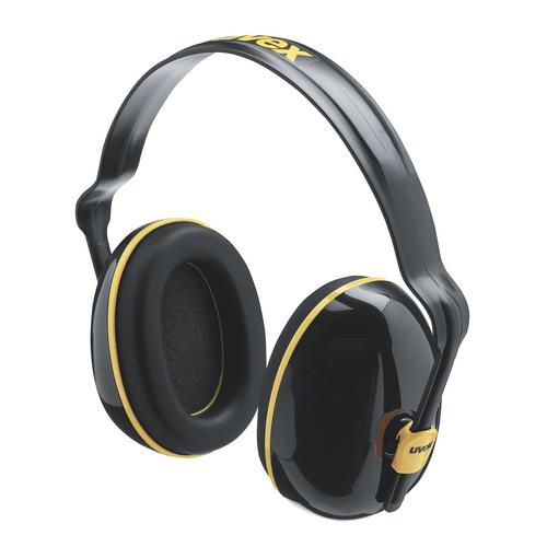 [2600200] 2600200 - Coquilles antibruit uvex K-Series  jaune SNR 28 dB Pointures S, M, L