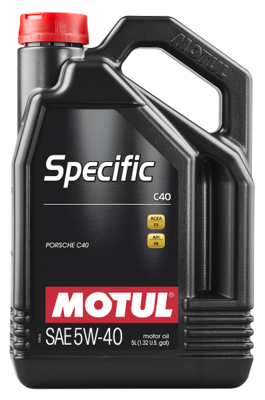 [113943Motul] Motul SPECIFIC C40 5W-40 5L