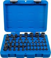 [9839BG] BGS - 9839 - Jeu d’embouts et de douilles Profil E/T (pour Torx)/Profil T (pour Torx) avec perçage/P