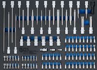 BGS - 4017 - Insert de servante d'atelier 3/3 : Embouts et douilles à embouts 104 pièces