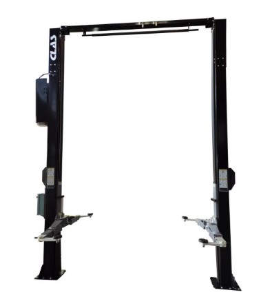[PE2241T] PONT ELEVATEUR 2 COLONNES PASSAGE HAUT 3.90m 400V 4T 4 BRAS ARTICULES