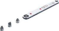 [115BG] BGS - 115 - Cliquet à embout spécial, ultra mince 6,3 mm (1/4") avec 4 embouts spéciaux