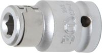 [293BG] BGS - 293 - Adaptateur avec bille de retenue 12,5 mm (1/2") six pans intérieurs 8 mm (5/16")